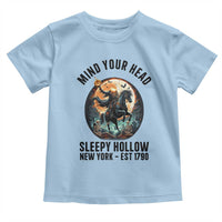 Headless Horseman Toddler T Shirt Mind Your Head Haunted Gift - Wonder Print Shop