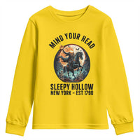 Headless Horseman Youth Sweatshirt Mind Your Head Haunted Gift - Wonder Print Shop