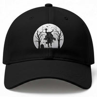 Headless Horseman Baseball Cap Gothic Horror Halloween Gift