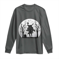Headless Horseman Long Sleeve Shirt Gothic Horror Halloween Gift - Wonder Print Shop
