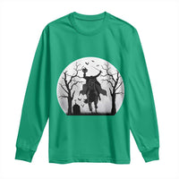 Headless Horseman Long Sleeve Shirt Gothic Horror Halloween Gift - Wonder Print Shop