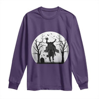 Headless Horseman Long Sleeve Shirt Gothic Horror Halloween Gift - Wonder Print Shop