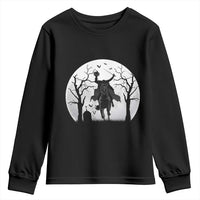 Headless Horseman Youth Sweatshirt Gothic Horror Halloween Gift - Wonder Print Shop