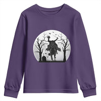 Headless Horseman Youth Sweatshirt Gothic Horror Halloween Gift - Wonder Print Shop