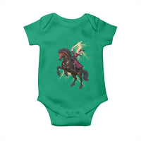 Dullahan Headless Horsewoman Baby Onesie Gothic Monster Girl Gift - Wonder Print Shop