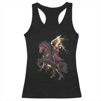 Dullahan Headless Horsewoman Racerback Tank Top Gothic Monster Girl Gift - Wonder Print Shop