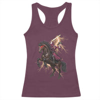 Dullahan Headless Horsewoman Racerback Tank Top Gothic Monster Girl Gift - Wonder Print Shop