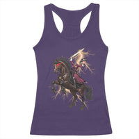 Dullahan Headless Horsewoman Racerback Tank Top Gothic Monster Girl Gift - Wonder Print Shop