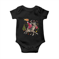 Funny Santa Headless Horseman Baby Onesie Christmas Halloween Gift - Wonder Print Shop