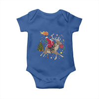 Funny Santa Headless Horseman Baby Onesie Christmas Halloween Gift - Wonder Print Shop