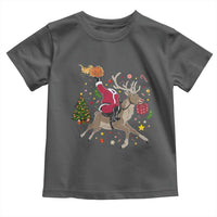 Funny Santa Headless Horseman Toddler T Shirt Christmas Halloween Gift - Wonder Print Shop
