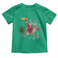 Funny Santa Headless Horseman Toddler T Shirt Christmas Halloween Gift - Wonder Print Shop