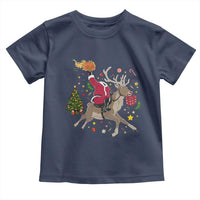 Funny Santa Headless Horseman Toddler T Shirt Christmas Halloween Gift - Wonder Print Shop