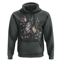 Funny Snowman Headless Horseman Hoodie Christmas Halloween Gift - Wonder Print Shop