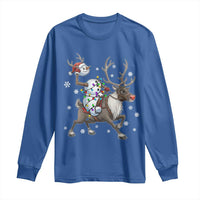 Funny Snowman Headless Horseman Long Sleeve Shirt Christmas Halloween Gift - Wonder Print Shop