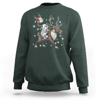 Funny Snowman Headless Horseman Sweatshirt Christmas Halloween Gift - Wonder Print Shop