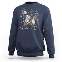 Funny Snowman Headless Horseman Sweatshirt Christmas Halloween Gift - Wonder Print Shop