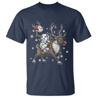 Funny Snowman Headless Horseman T Shirt Christmas Halloween Gift - Wonder Print Shop