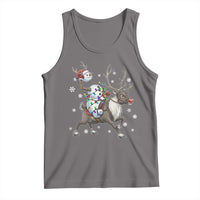 Funny Snowman Headless Horseman Tank Top Christmas Halloween Gift - Wonder Print Shop