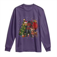 Headless Horseman Santa Long Sleeve Shirt Funny Christmas Mashup Gift - Wonder Print Shop