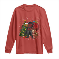 Headless Horseman Santa Long Sleeve Shirt Funny Christmas Mashup Gift - Wonder Print Shop