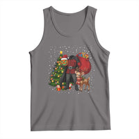 Headless Horseman Santa Tank Top Funny Christmas Mashup Gift - Wonder Print Shop