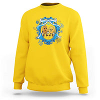 Funny Hanukkah Sweatshirt Challah And Latke Cute Food Lover Gift - Wonder Print Shop