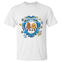 Funny Hanukkah T Shirt Challah And Latke Cute Food Lover Gift - Wonder Print Shop