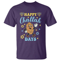 Funny Hanukkah Food Lover Gift T Shirt Happy Challah Days - Wonder Print Shop
