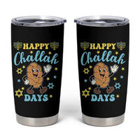 Funny Hanukkah Food Lover Gift Tumbler Cup Happy Challah Days - Wonder Print Shop