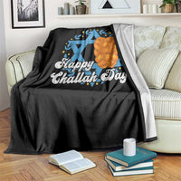 Hanukkah Challah Throw Blanket Happy Challah Days Star Of David Gift - Wonder Print Shop