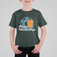 Hanukkah Challah T Shirt For Kid Happy Challah Days Star Of David Gift - Wonder Print Shop