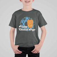 Hanukkah Challah T Shirt For Kid Happy Challah Days Star Of David Gift - Wonder Print Shop