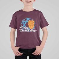 Hanukkah Challah T Shirt For Kid Happy Challah Days Star Of David Gift - Wonder Print Shop