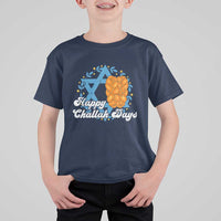 Hanukkah Challah T Shirt For Kid Happy Challah Days Star Of David Gift - Wonder Print Shop