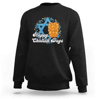 Hanukkah Challah Sweatshirt Happy Challah Days Star Of David Gift - Wonder Print Shop