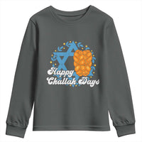 Hanukkah Challah Youth Sweatshirt Happy Challah Days Star Of David Gift - Wonder Print Shop