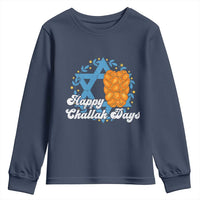 Hanukkah Challah Youth Sweatshirt Happy Challah Days Star Of David Gift - Wonder Print Shop