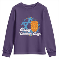 Hanukkah Challah Youth Sweatshirt Happy Challah Days Star Of David Gift - Wonder Print Shop