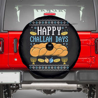Happy Challah Days Spare Tire Cover Ugly Hanukkah Food Lover Gift - Wonder Print Shop
