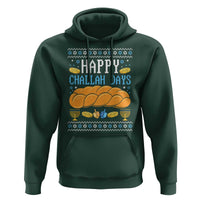 Happy Challah Days Hoodie Ugly Hanukkah Food Lover Gift - Wonder Print Shop