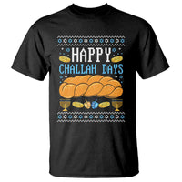 Happy Challah Days T Shirt Ugly Hanukkah Food Lover Gift - Wonder Print Shop