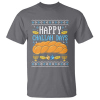 Happy Challah Days T Shirt Ugly Hanukkah Food Lover Gift - Wonder Print Shop