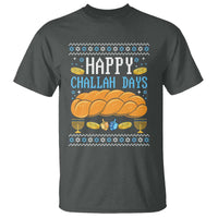 Happy Challah Days T Shirt Ugly Hanukkah Food Lover Gift - Wonder Print Shop