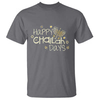 Funny Hanukkah Festival Of Lights T Shirt Happy Challah Days - Wonder Print Shop