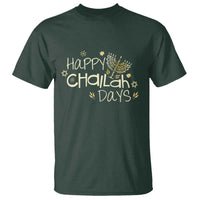 Funny Hanukkah Festival Of Lights T Shirt Happy Challah Days - Wonder Print Shop