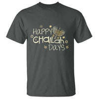 Funny Hanukkah Festival Of Lights T Shirt Happy Challah Days - Wonder Print Shop