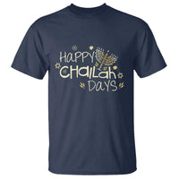 Funny Hanukkah Festival Of Lights T Shirt Happy Challah Days - Wonder Print Shop