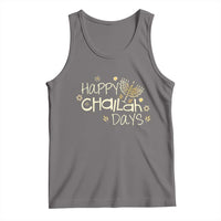 Funny Hanukkah Festival Of Lights Tank Top Happy Challah Days - Wonder Print Shop