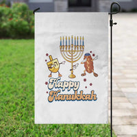 Funny Hanukkah Garden Flag Dab Dreidel Menorah Challah Gift - Wonder Print Shop